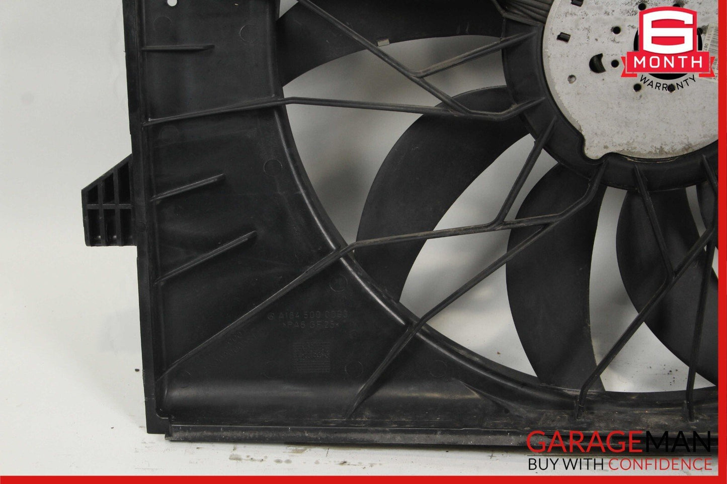 06-12 Mercedes R320 ML350 GL450 Engine Radiator Cooling Fan Motor Shroud Assy