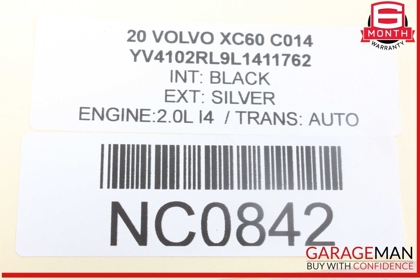 16-25 Volvo XC60 Rear Center Console AC A/C Heater Temperature Switch 31674024
