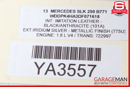 12-20 Mercedes R172 SLK250 SLK350 SLC300 Convertible Top Hydraulic Pump Motor