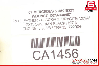 07-09 Mercedes W221 S550 Left Side Power Steering Rack & Pinion Control Arm RWD