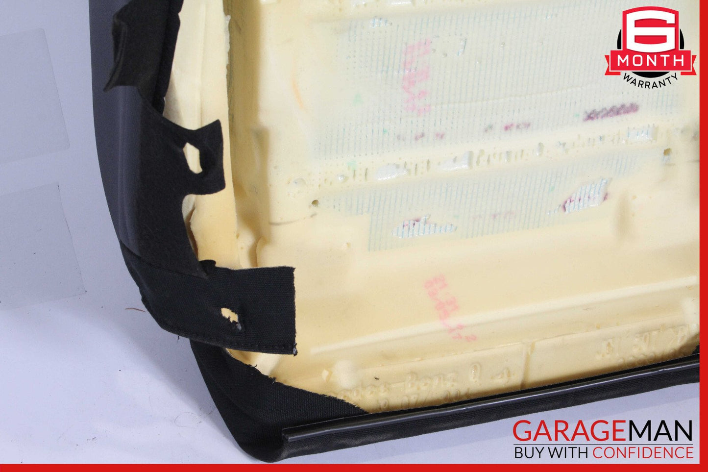 14-18 Mercedes W117 CLA250 Front Right Side Top Upper Seat Cushion Cover Black