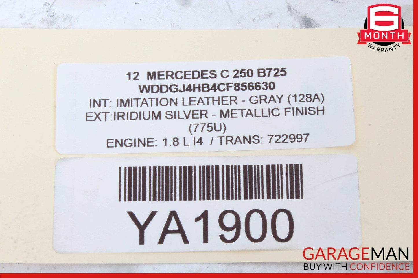 12-14 Mercedes W204 C250 Fuel Gas Pump w/ Level Sensor Sending Unit Module Assy