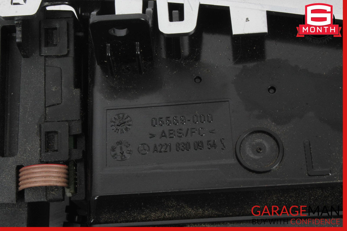 07-13 Mercedes W221 S400 S350 Center Dash Air AC A/C Heater Vent 2218300954 OEM