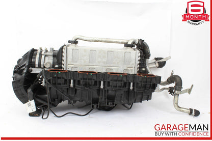 Mercedes X166 GL450 Air Intake Manifold Distributor Engine Intercooler Assembly