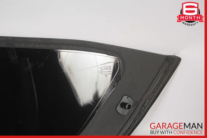 13-19 Mercedes X166 GL450 GLS550 Rear Left Side Quarter Window Glass Trim Assy