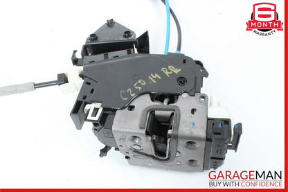 08-14 Mercedes W204 C350 C300 Sedan Rear Right Door Lock Latch Actuator