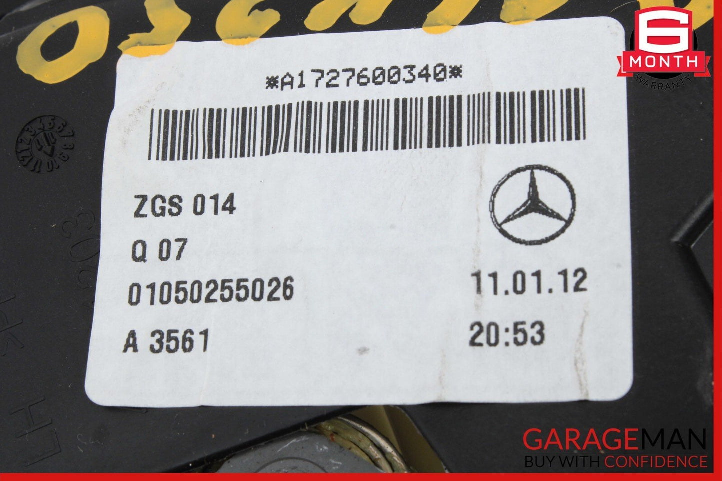 08-20 Mercedes R172 SLK350 C250 Front Left Side Door Lock Latch Actuator OEM