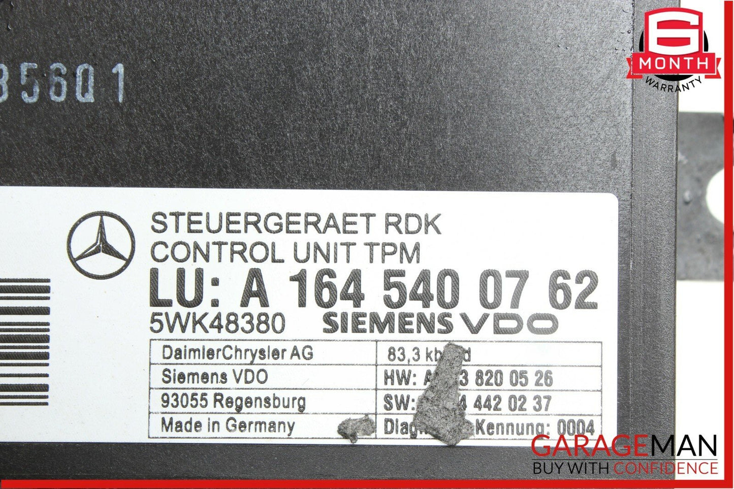 06-11 Mercedes W219 CLS550 SL550 E550 TPMS Tire Pressure Control Module Unit OEM