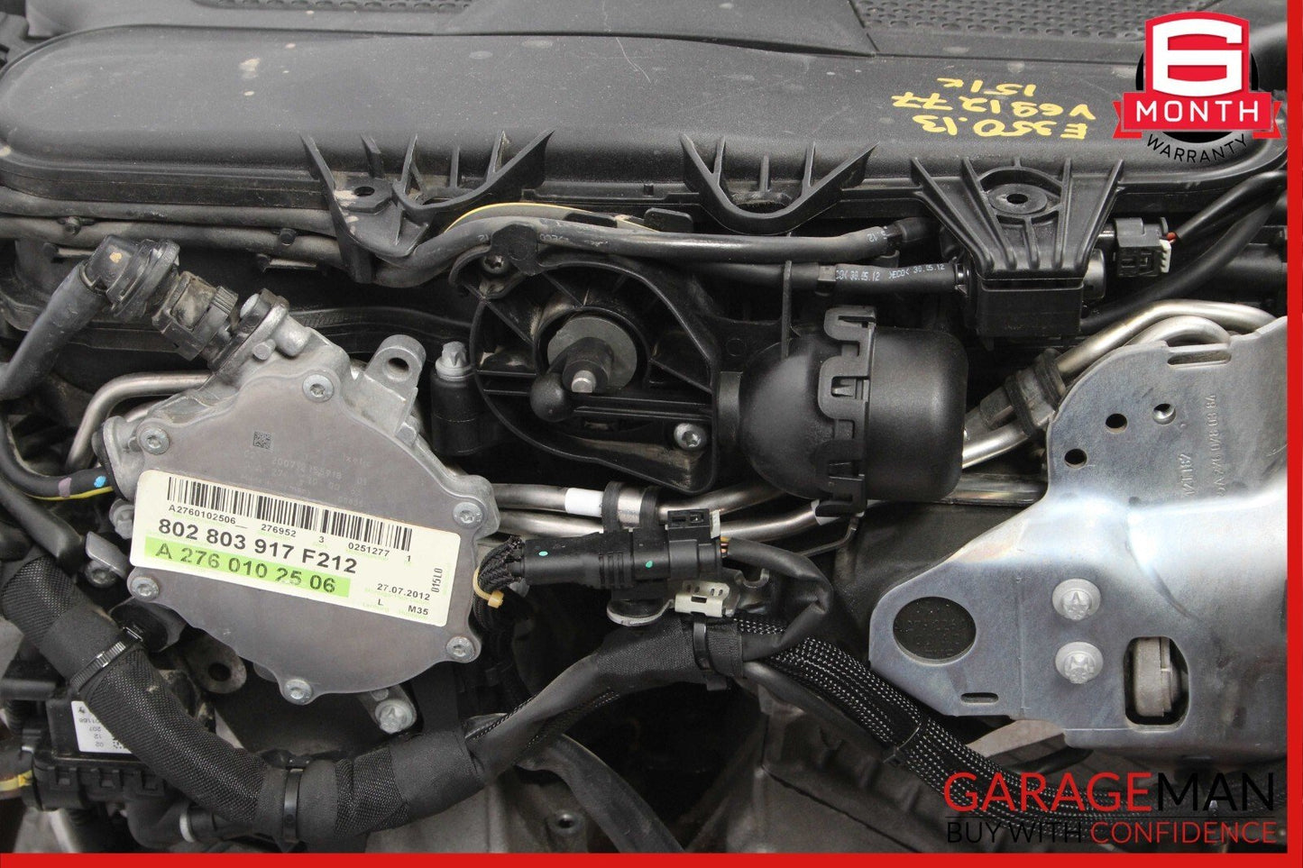 12-15 Mercedes W204 C350 E350 3.5L V6 RWD Engine Motor Block Assembly OEM 151k