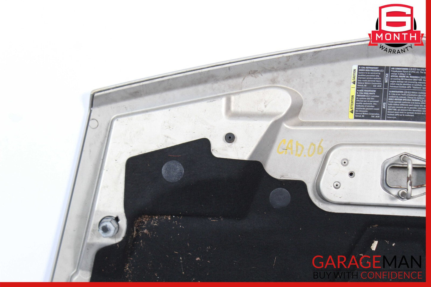 04-08 Cadillac XLR Hood Cover Panel Assembly Beige OEM
