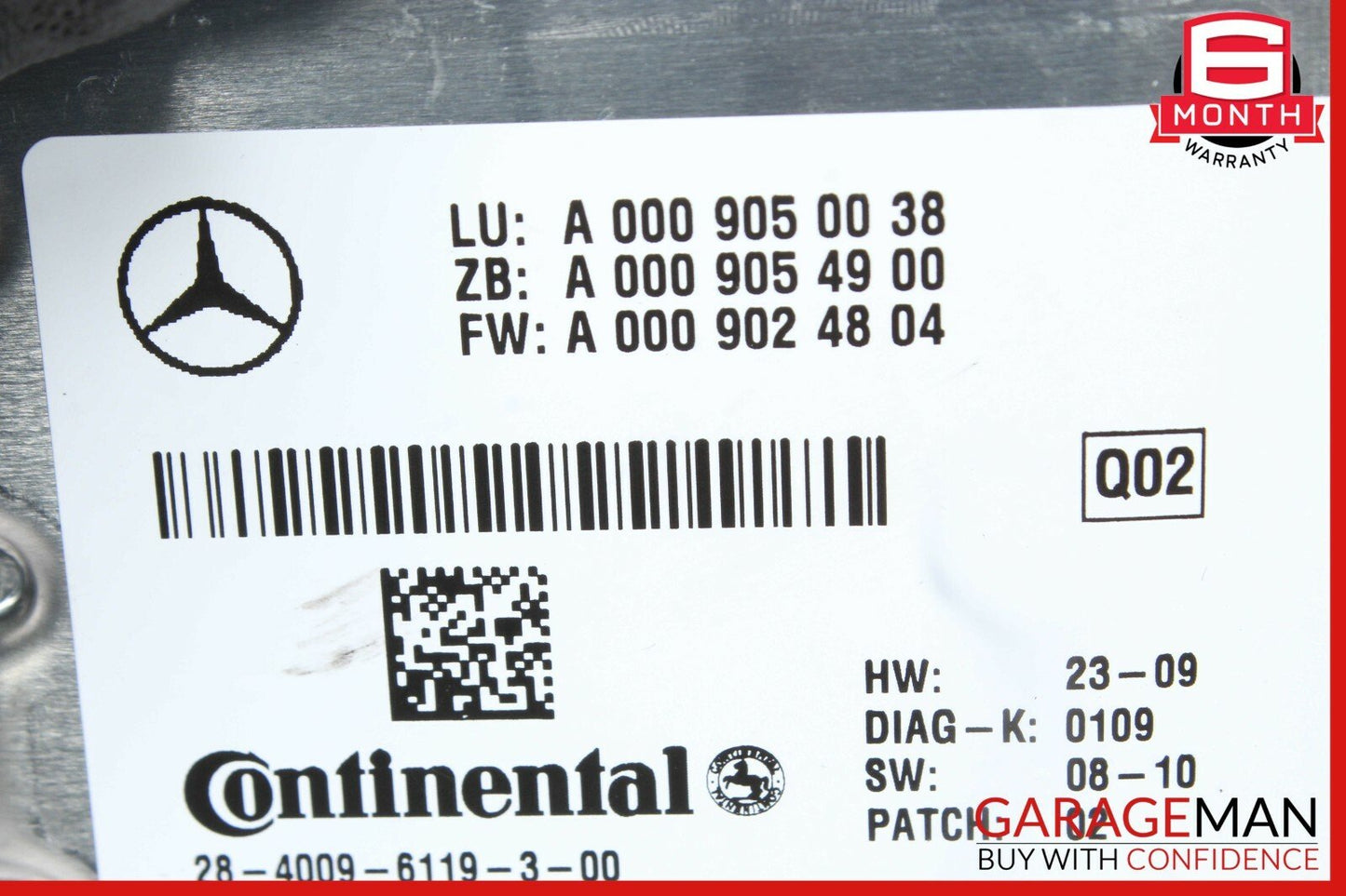 07-13 Mercedes W221 S400 E550 Active Lane Assist Front Camera 0009050038 OEM