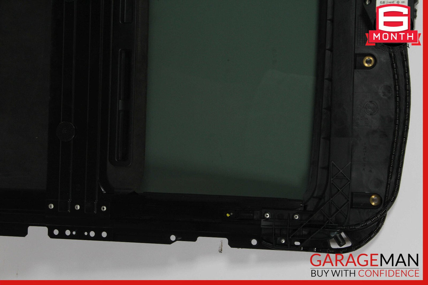 03-13 Maserati Quattroporte M139 Sunroof Guide Rail Frame Glass Track w/ Shade