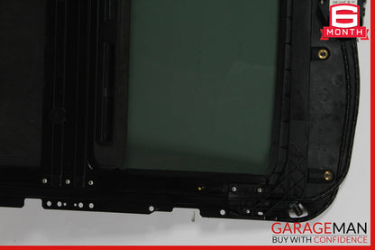 03-13 Maserati Quattroporte M139 Sunroof Guide Rail Frame Glass Track w/ Shade