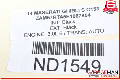 14-17 Maserati Ghibli S Rear Right Passenger Side Axle CV Half Shaft OEM