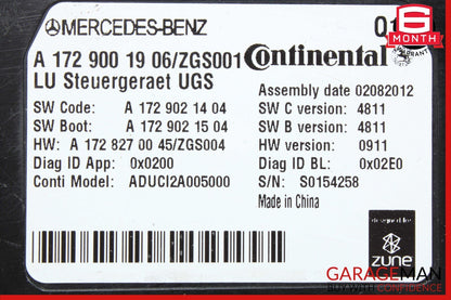12-20 Mercedes W204 C250 E550 GL550 Communication Control Module Unit
