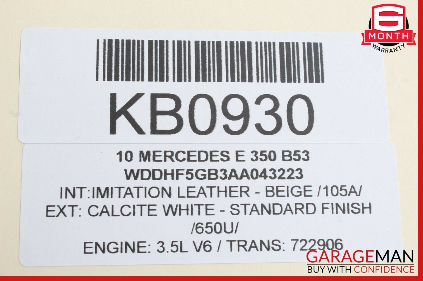 06-10 Mercedes W212 E350 3.5L V6 Engine Motor Oil Pump Assembly 2721800701 OEM