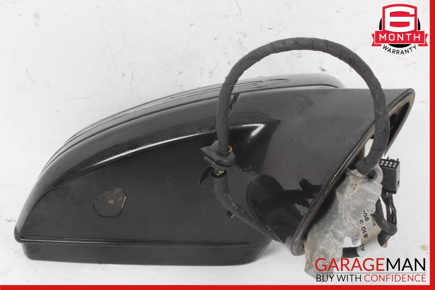 12-18 Mercedes W218 CLS500 Front Right Side Rear View Door Mirror w/ Blind Spot