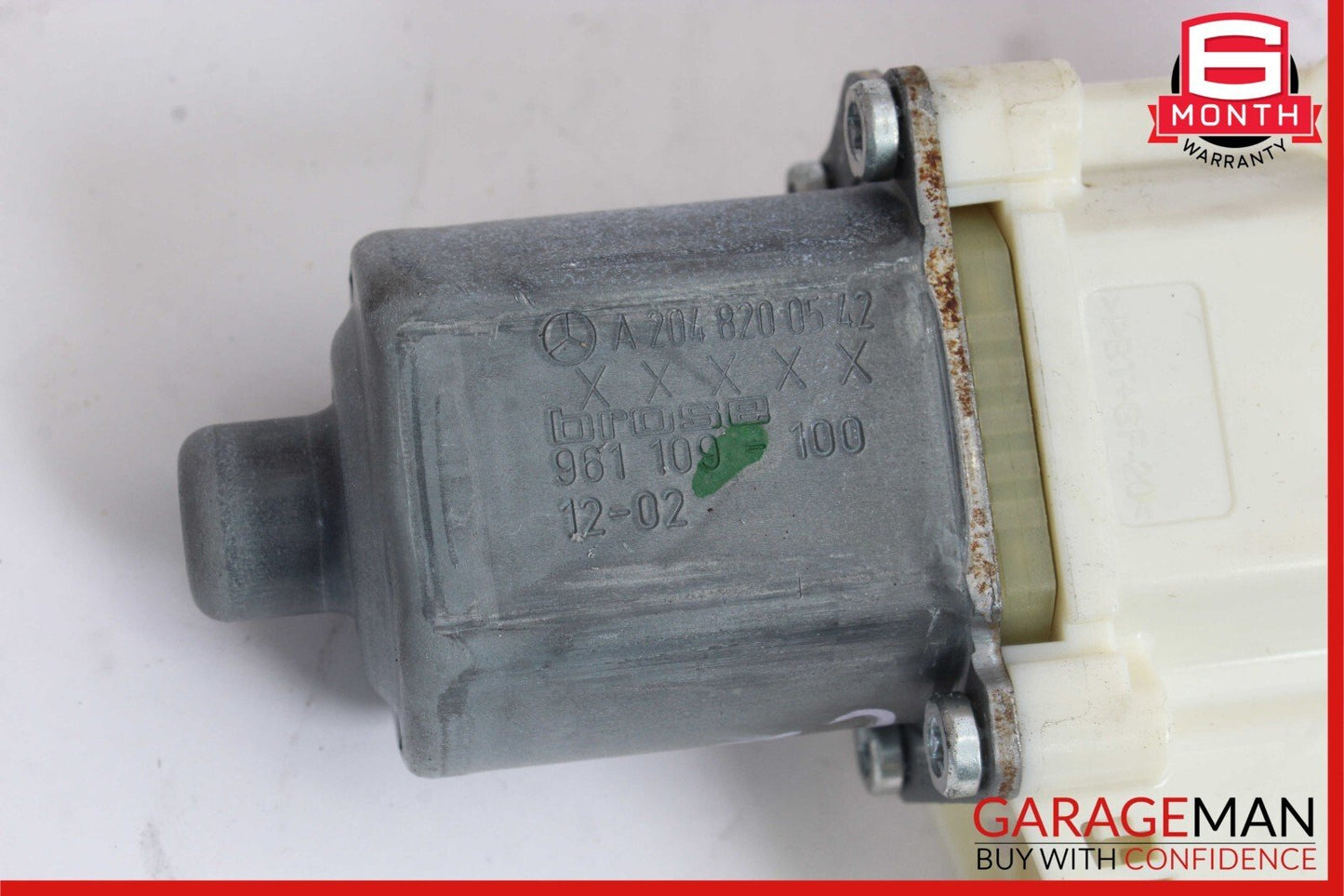 08-14 Mercedes W204 C300 Rear Left Driver Side Door Window Regulator Motor OEM
