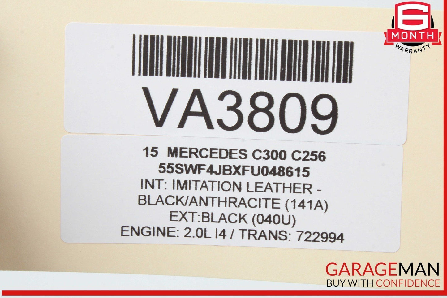 15-20 Mercedes W205 C300 C350e Front Left Side Door Window Regulator Motor OEM