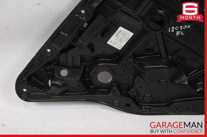 15-20 Mercedes W205 C300 C63 Rear Left Side Door Window Regulator Frame Plate