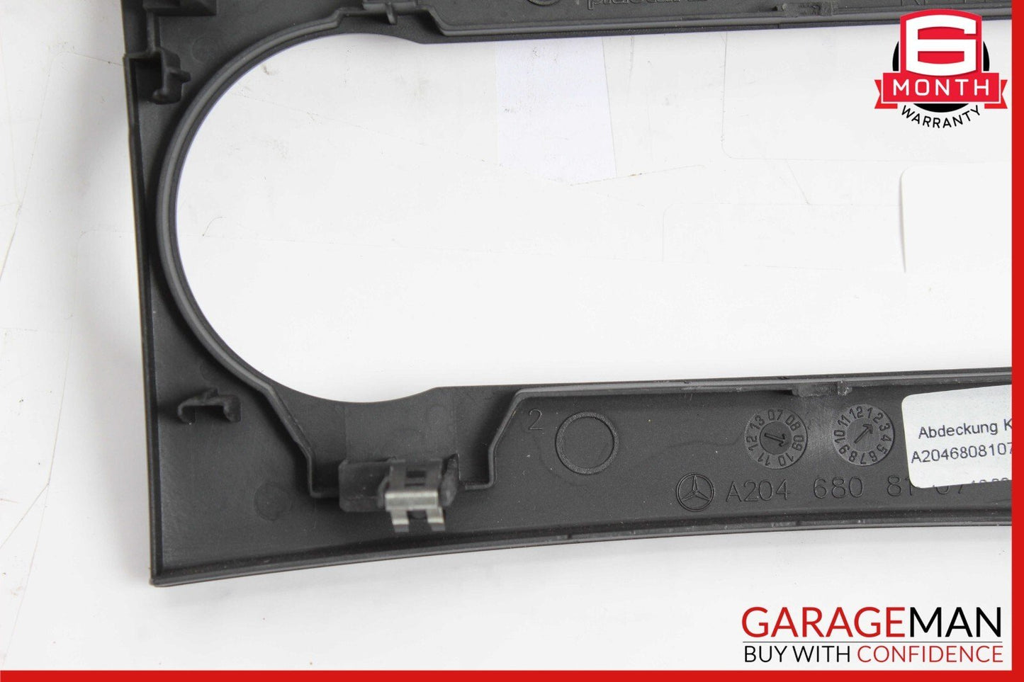 10-12 Mercedes X204 GLK350 Dash AC A/C Climate Control Switch Trim Bezel Black
