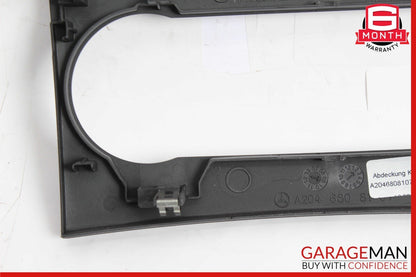 10-12 Mercedes X204 GLK350 Dash AC A/C Climate Control Switch Trim Bezel Black