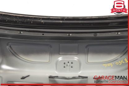 10-16 Mercedes W212 E350 E400 Sedan Rear Trunk Lid Deck Shell Panel Black OEM