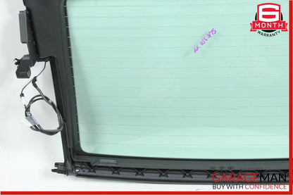 12-16 Mercedes R172 SLK250 SLK350 Rear Windshield Back Window Glass Panel OEM