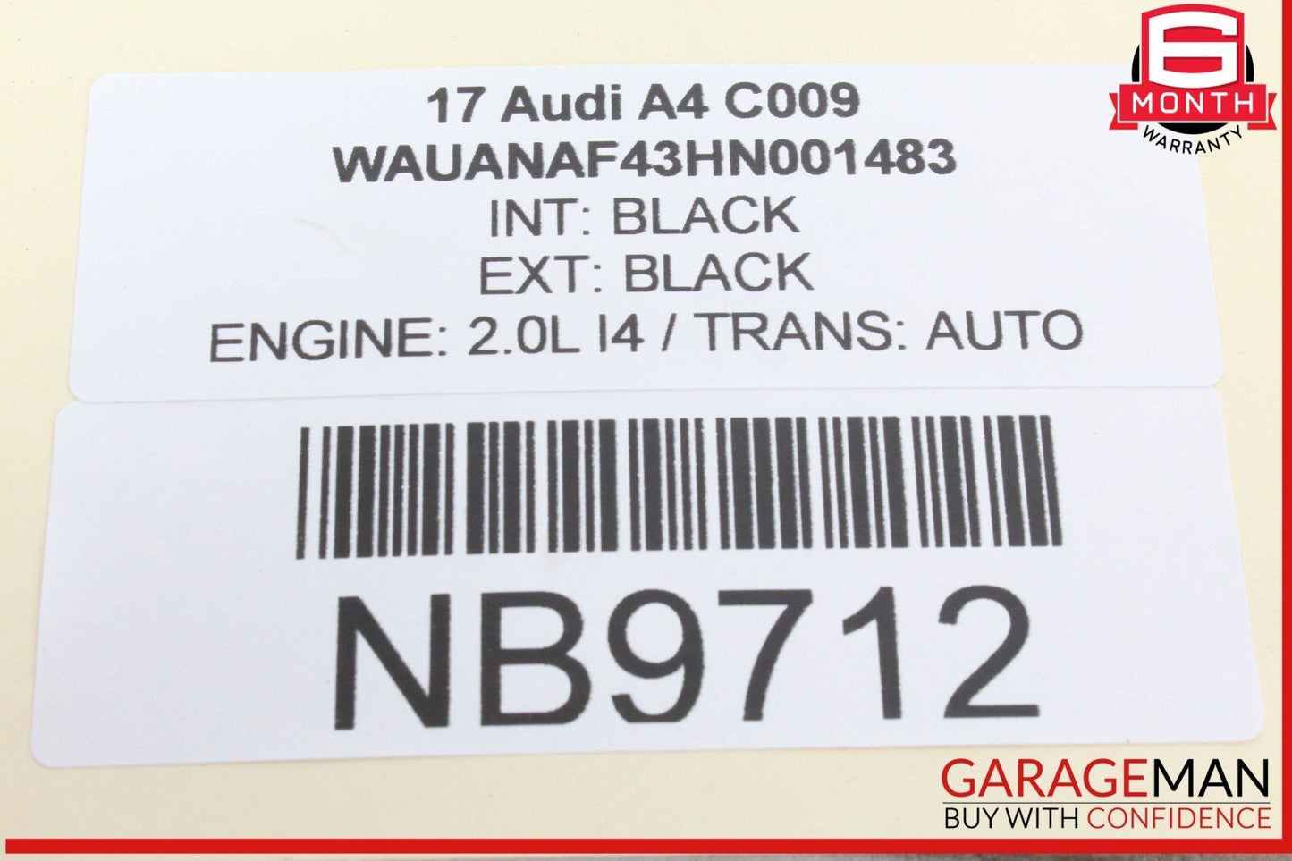 17-24 Audi A4 Front Left Driver Side Head Light Control Switch 4M0941531N
