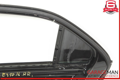 10-16 Mercedes W212 E350 Sedan Rear Right Side Exterior Door Shell Panel Black
