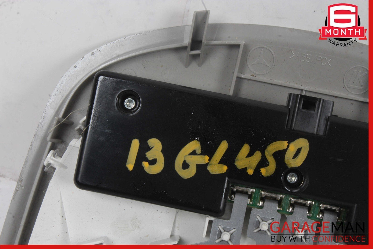 12-19 Mercedes X166 GL450 GLE350 Interior Roof Compartment Reading Light Lamp