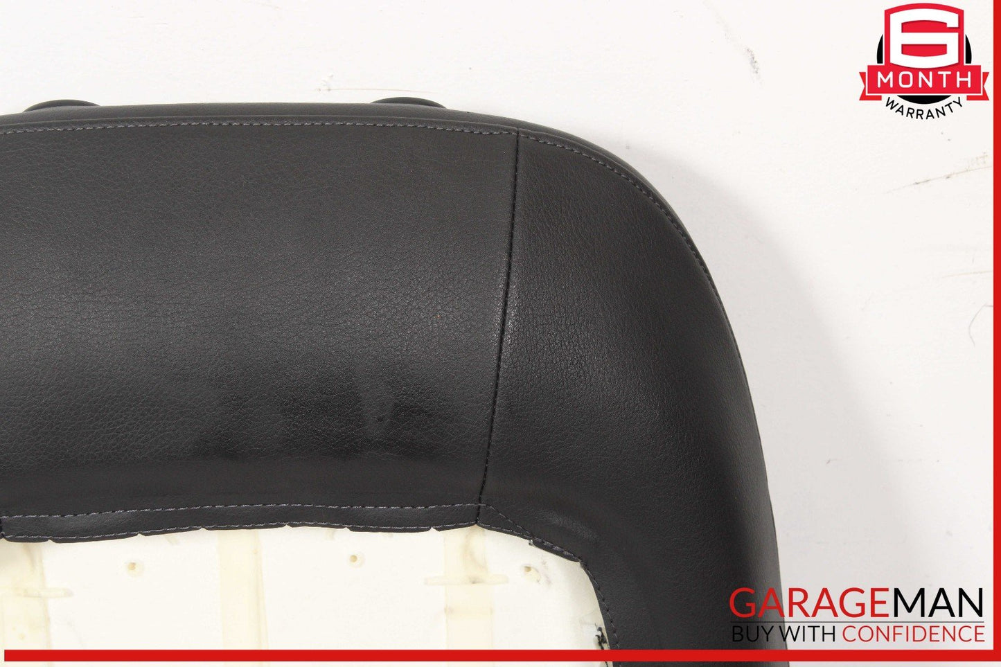 09-17 Audi Q5 Front Right Side Upper Seat Cushion Black OEM