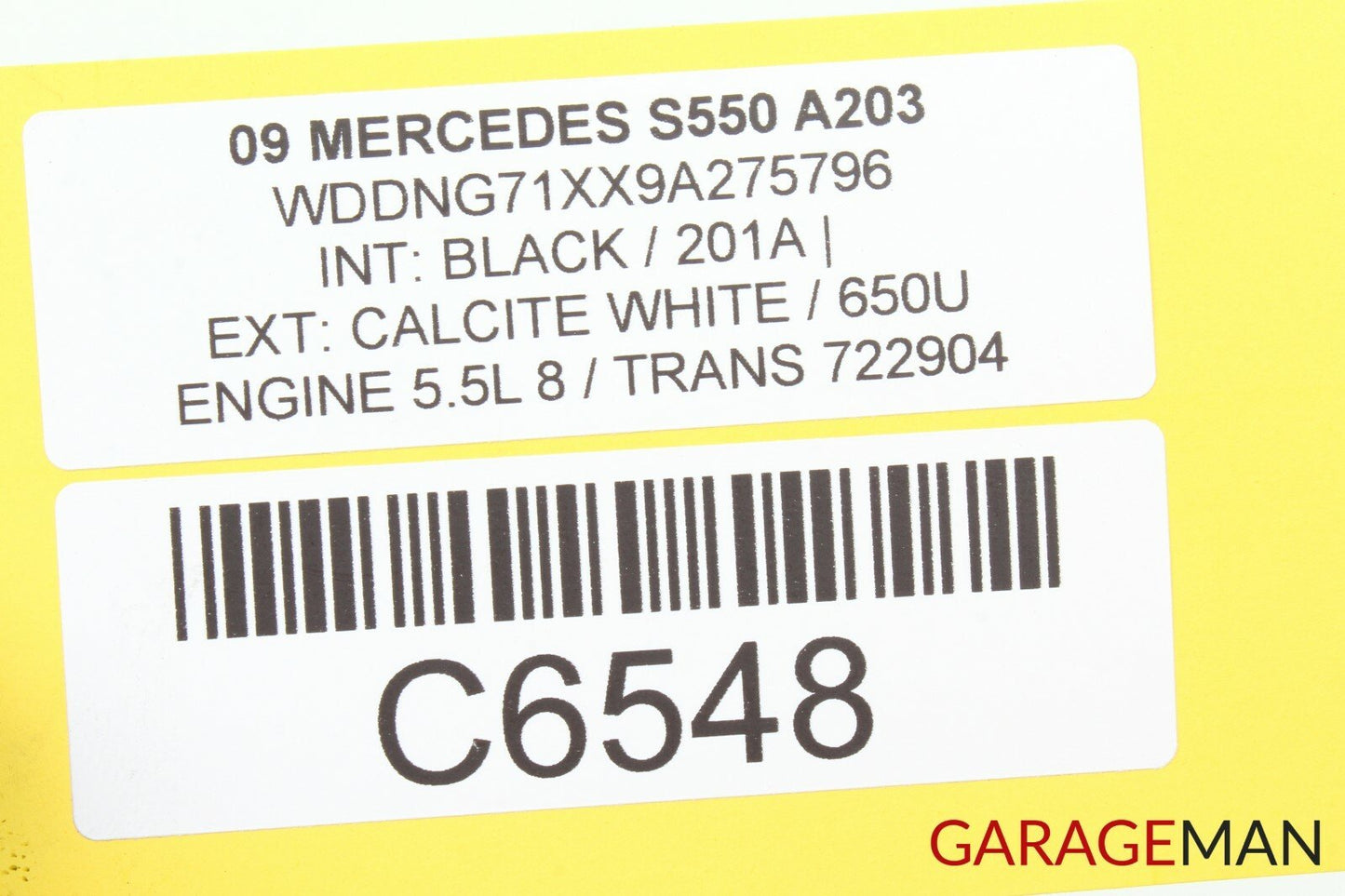 07-13 MERCEDES W216 CL550 FRONT RIGHT UPPER TRANSVERSE CONTROL ARM OEM