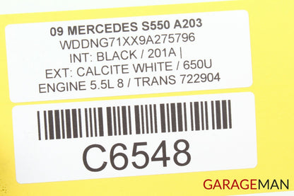 07-13 MERCEDES W216 CL550 FRONT RIGHT UPPER TRANSVERSE CONTROL ARM OEM
