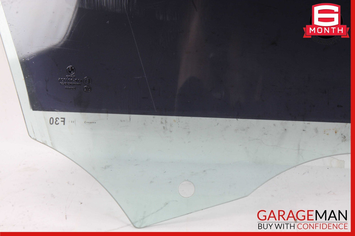 12-18 BMW F30 328i 335i 330e 340i Front Left Side Door Window Glass OEM