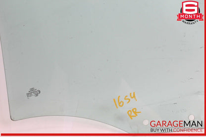 09-16 Audi S4 A4 Rear Right Passenger Side Door Window Glass OEM