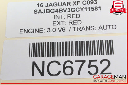 16-20 Jaguar XF Front Right Passenger Side Power Seat Memory Control Module Unit