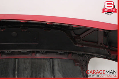 15-18 Porsche Macan 95B Rear Bumper Cover Panel Park Assist Assembly Red OEM