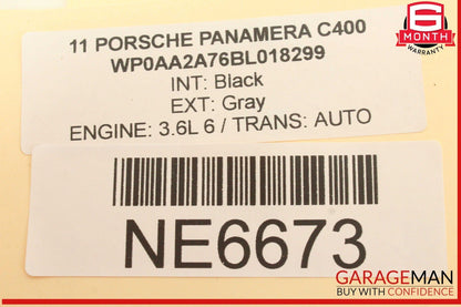 10-16 Porsche Panamera 970 Tire Pressure Monitor Sensor Module TPMS OEM