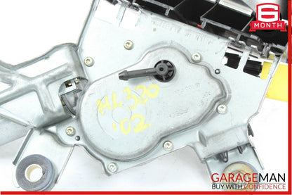 98-05 Mercedes W163 ML320 Rear Windshield Glass Wiper Motor Brake Light Assembly
