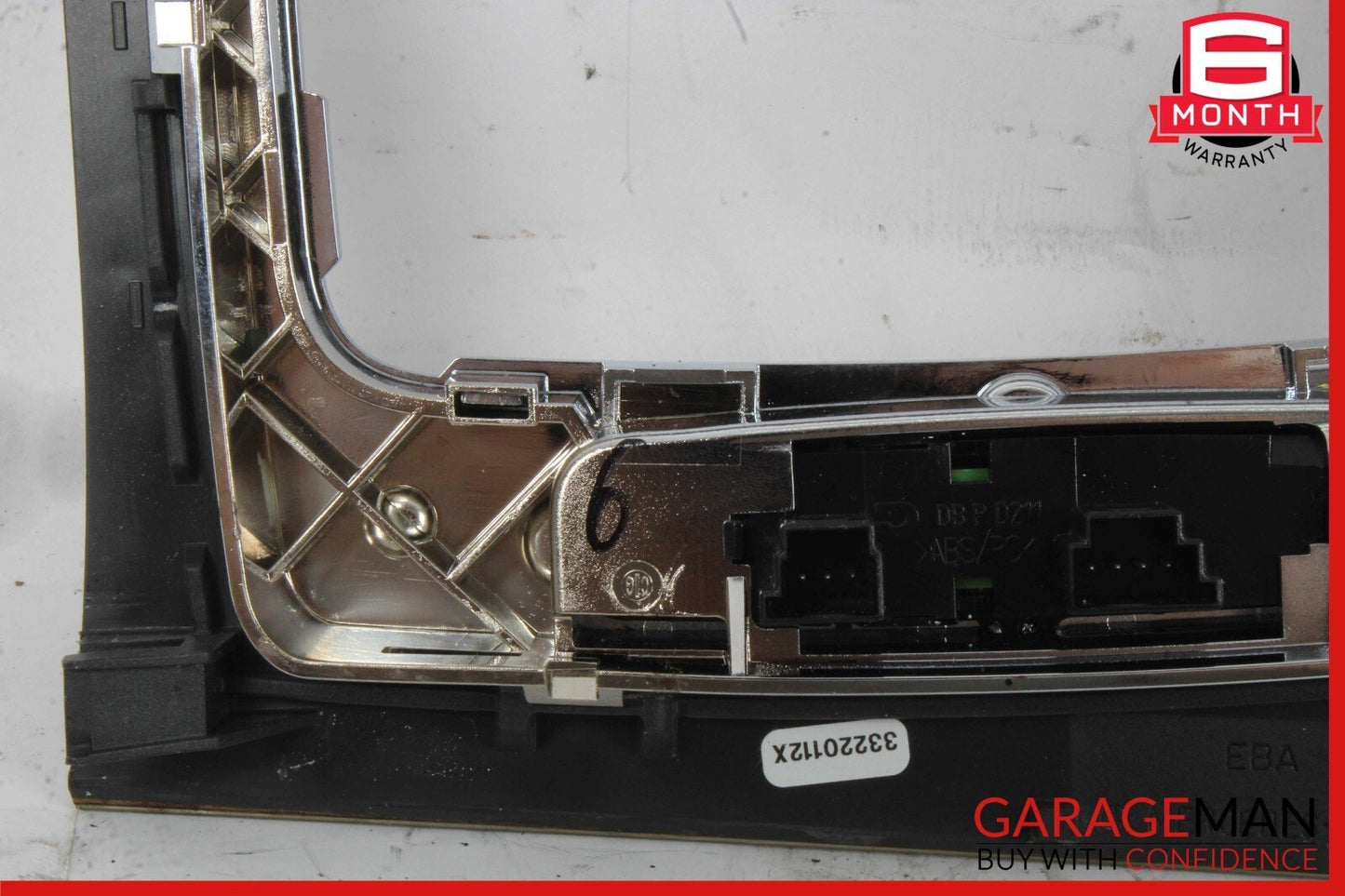 08-15 Mercedes W207 E350 Center Console Shifter Trim Cover Panel Bezel Wood Assy