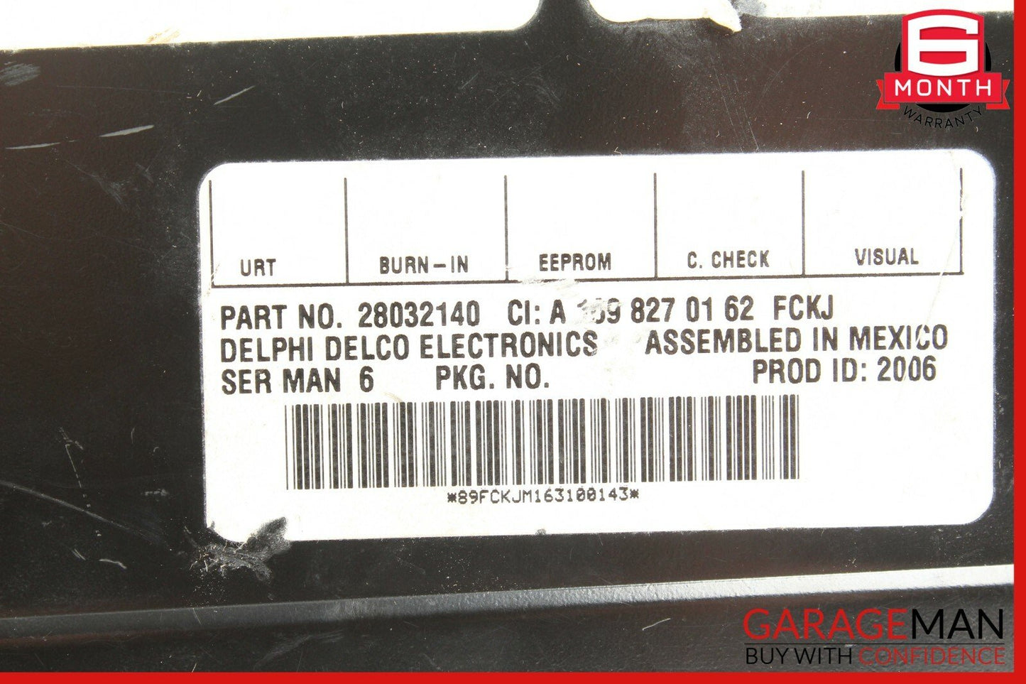 Mercedes E350 CLS55 AMG R350 GL450 Sirius Satellite Radio Receiver Module OEM