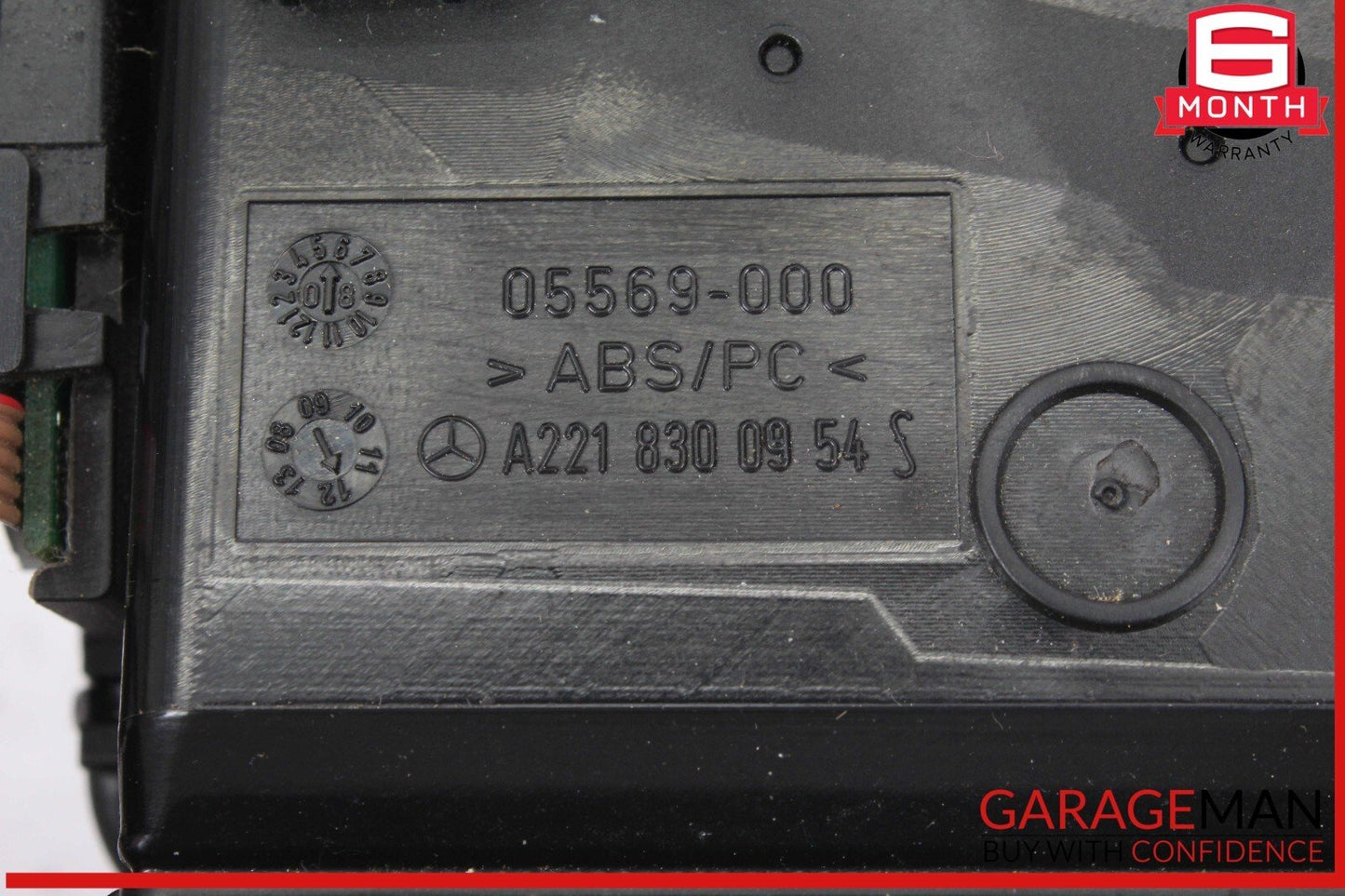 07-13 Mercedes W221 S550 S350 Center Dash Air AC A/C Heater Vent 2218300954 OEM
