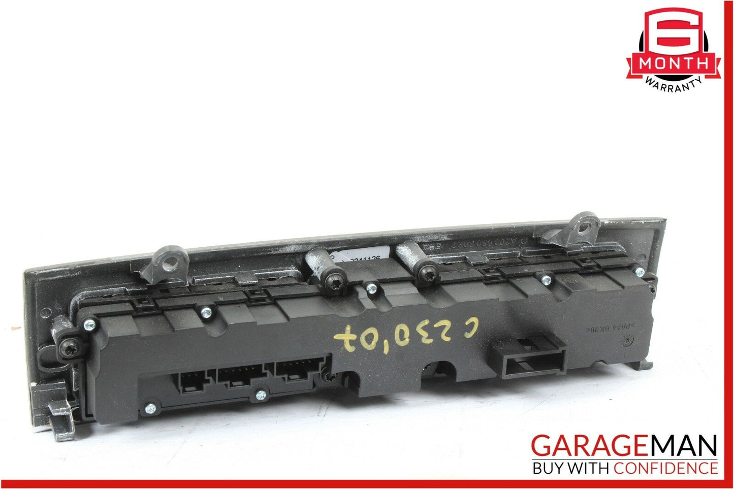 05-07 Mercedes W203 C230 Dashboard Door Lock Hazard Light Control Switch Walnut