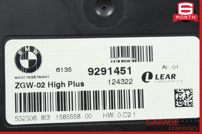 13-19 BMW 650i F06 Central Gateway Computer Control Module Unit OEM