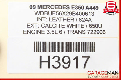03-11 Mercedes E350 E550 CLS63 AMG Front Right Side Lower Control Arm