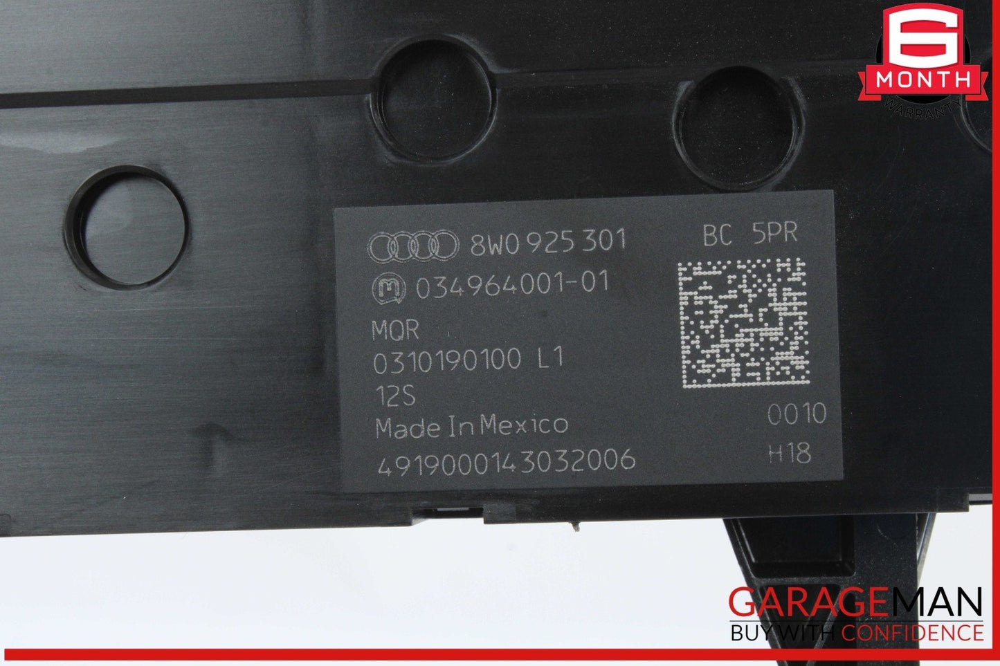 2017-2024 Audi S5 Traction Parking Control Multi Switch Panel Genuine