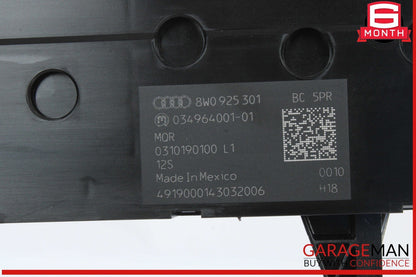 2017-2024 Audi S5 Traction Parking Control Multi Switch Panel Genuine