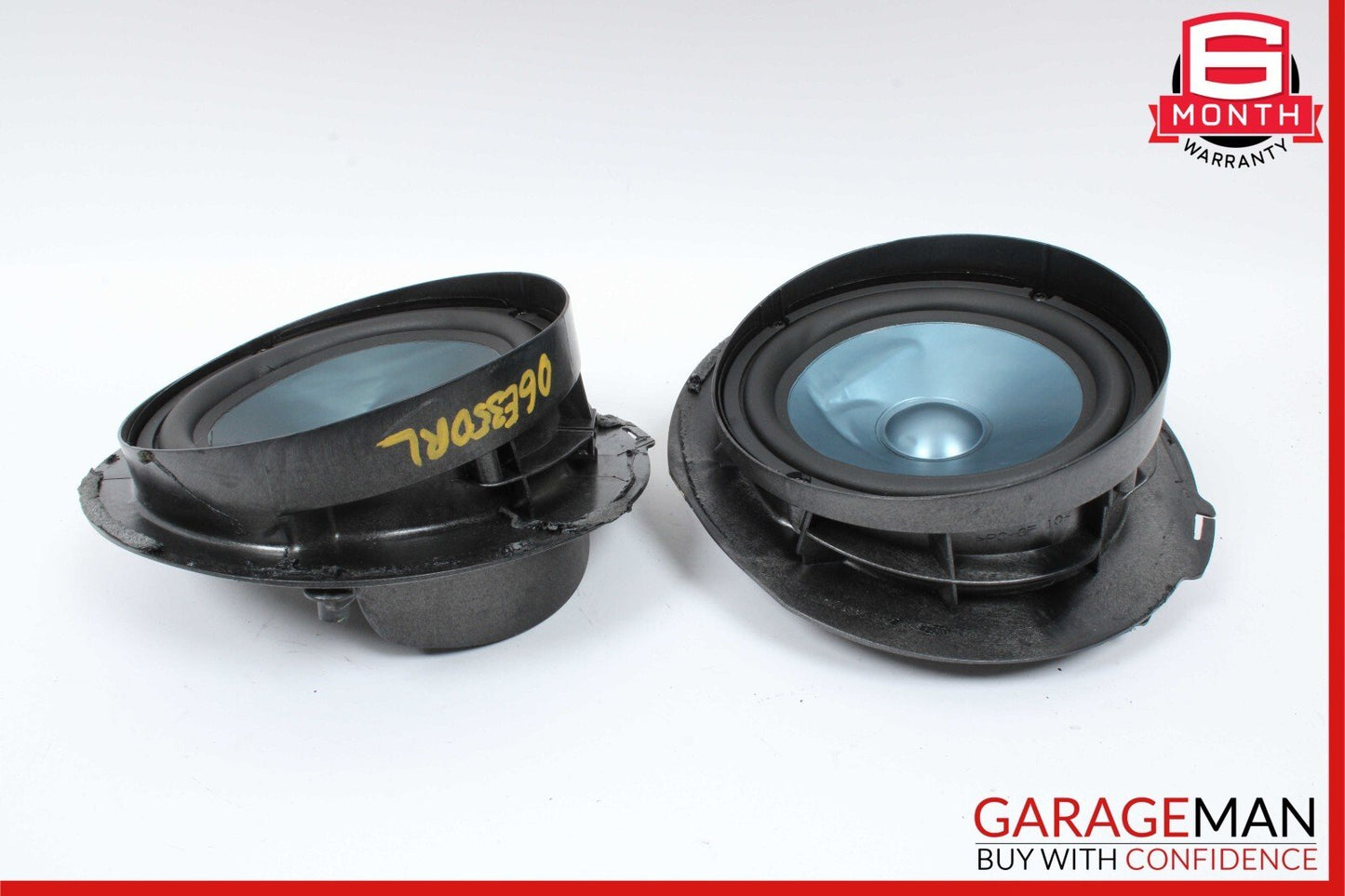 07-09 Mercedes W211 E350 Rear Left & Right Side Door Audio Sound Speakers Set