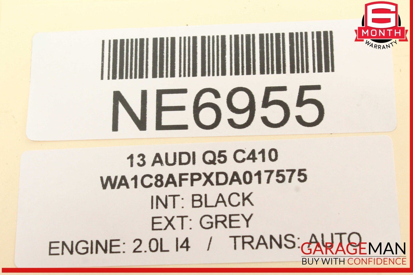 09-17 Audi Q5 SQ5 Front Left Driver Side Door Lock Latch Actuator 8J1837015D OEM